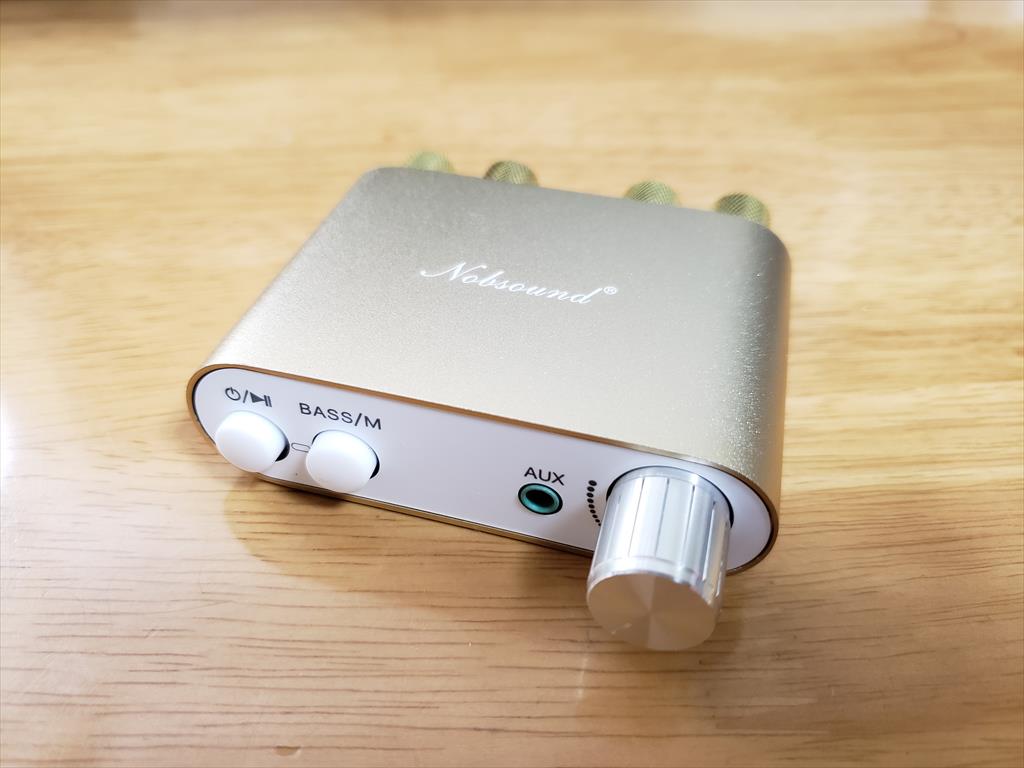 USB-DAC・AUX(3.5mm)・Bluetooth全部内蔵のスピーカーアンプ「Nobsound NS-10G Mini」レビュー。デスクトップ オーディオに最適 | ぱそつく